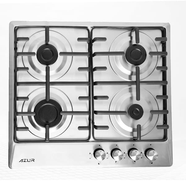Plaque à Gaz AZUR 4 Feux Inox (AZ-6420) Plaque à Gaz AZUR 4 Feux Inox (AZ-6420)